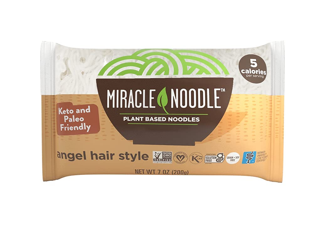 Miracle Noodle Angel Hair Plant Based Noodles
