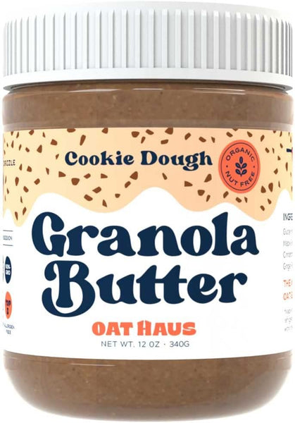 Oat Haus Cookie Dough Granola Butter (Best By April 28th 2024)