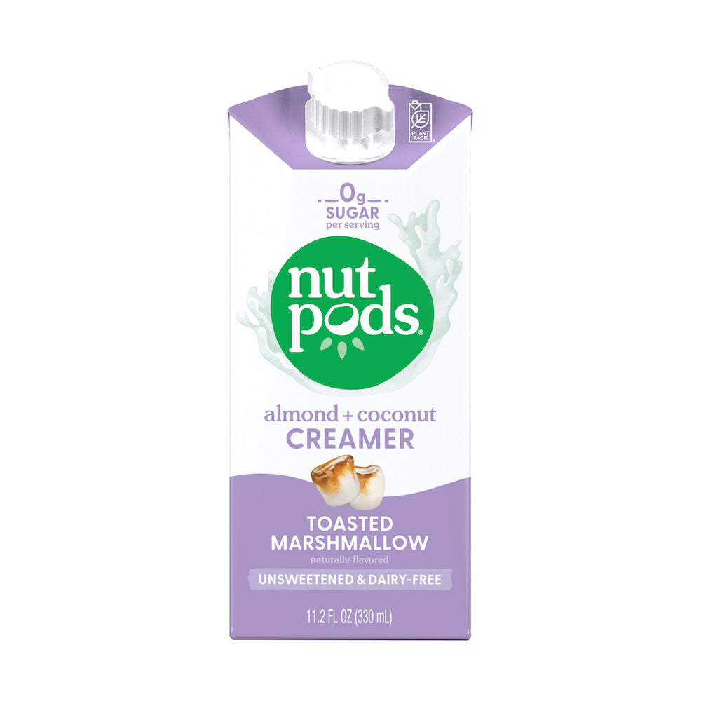 PACK OF 6 Nutpods Toasted Marshmallow Unsweetened Almond + Coconut Creamer