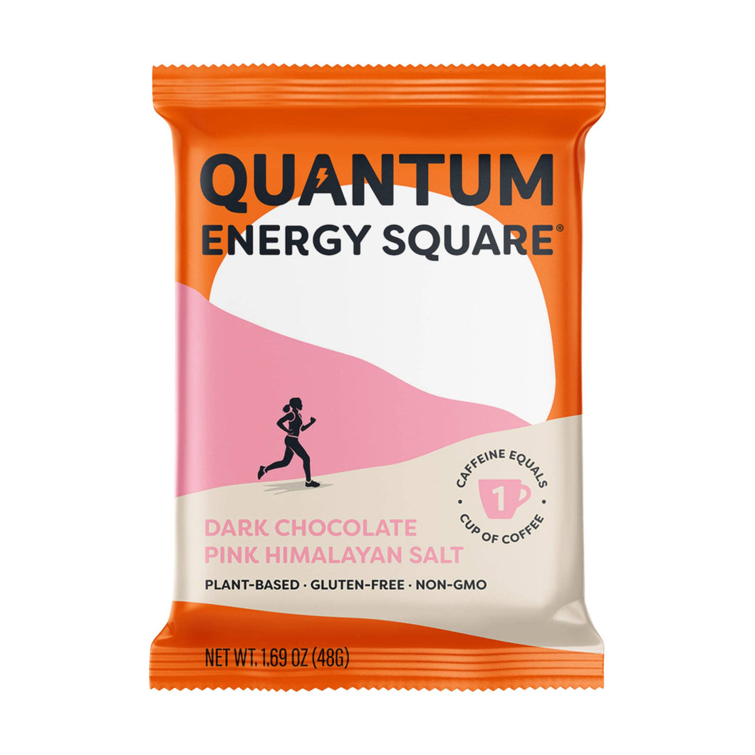 Quantum Dark Chocolate Himalayan Pink Salt Energy Square