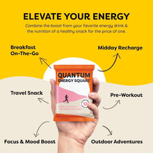 Load image into Gallery viewer, Quantum Dark Chocolate Himalayan Pink Salt Energy Square
