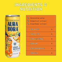 Load image into Gallery viewer, Ginger Meyer Lemon Herbal Sparkling Water by Aura Bora
