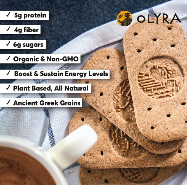 Olyra Hazelnut Cocoa Breakfast Biscuit Sandwich