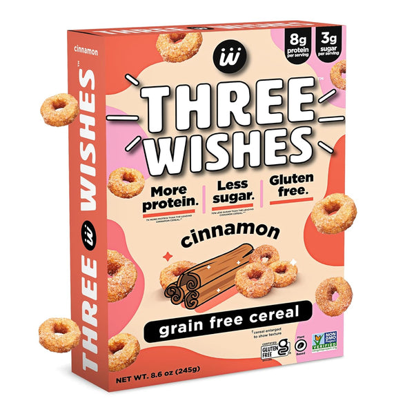 Cinnamon Three Wishes Grain Free Cereal