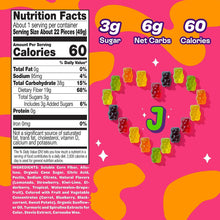 Load image into Gallery viewer, PACK OF 8 Fruity Gummy Bears by Joyride Sweets
