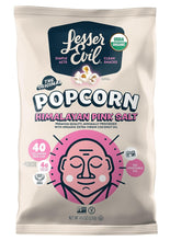 Load image into Gallery viewer, Organic Himalayan Pink Salt Popcorn by Lesser Evil
