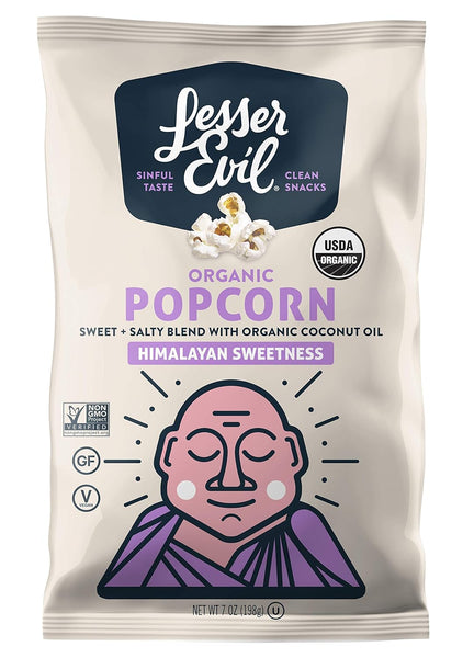 Organic Himalayan Sweetness Popcorn by Lesser Evil