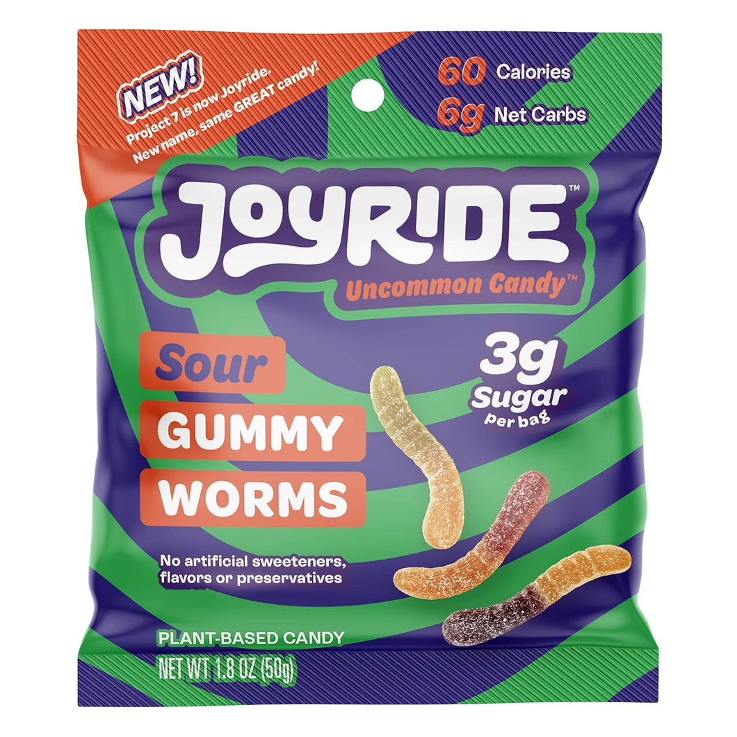 Sour Gummy Worms by Joyride Sweets