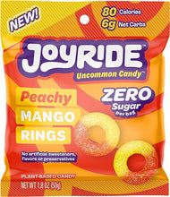 Load image into Gallery viewer, Peachy Mango Rings by Joyride Sweets
