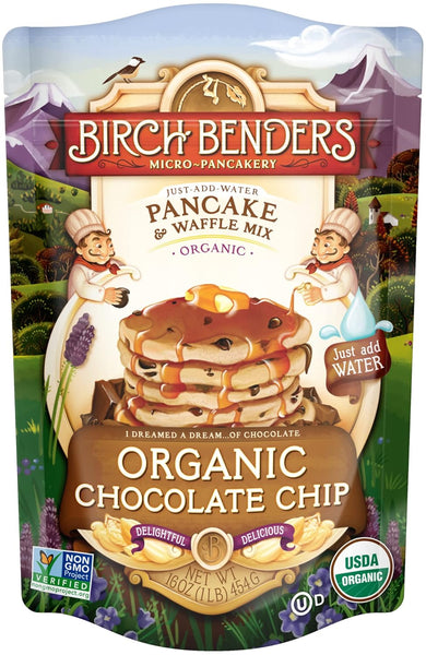 Birch Benders Organic Chocolate Chip Pancake & Waffle Mix