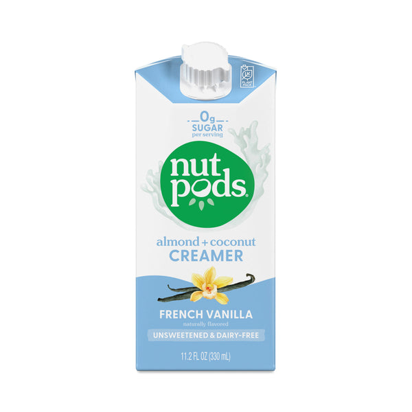 PACK OF 6 Nutpods French Vanilla Unsweetened Almond + Coconut Creamer