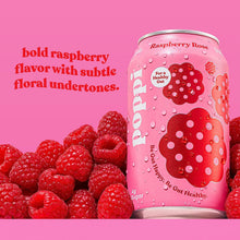 Load image into Gallery viewer, Raspberry Rose Poppi Prebiotic Soda
