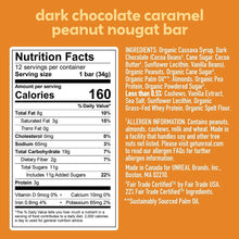 Load image into Gallery viewer, PACK OF 12 UNREAL Dark Chocolate Caramel Peanut Nougat XL Bars
