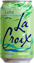 Load image into Gallery viewer, PACK OF 8 La Croix Sparkling Water Lime
