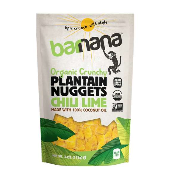 Chili Lime Organic Plantain Nuggets by Barnana (Best By May 2nd 2024)