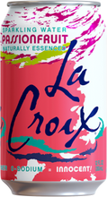 Load image into Gallery viewer, PACK OF 8 La Croix Sparkling Water Passionfruit

