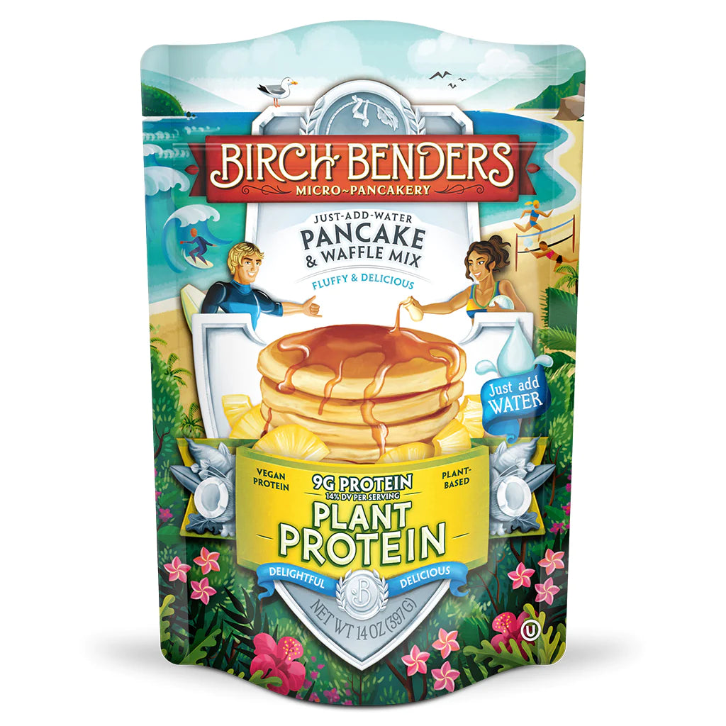 Birch Benders Plant Protein Pancake and Waffle Mix (Vegan)