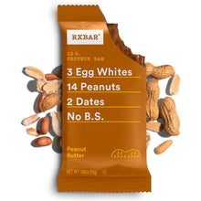 Load image into Gallery viewer, PACK OF 12 RX Bar Peanut Butter
