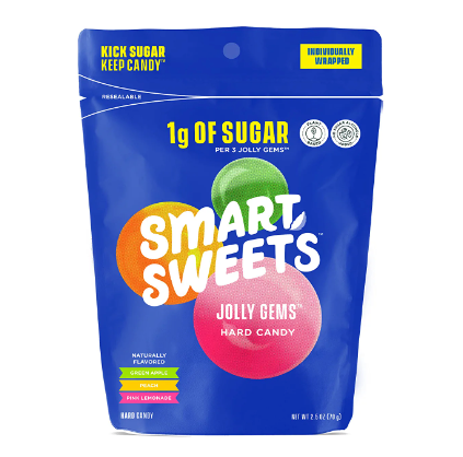PACK OF 6 Smartsweets Jolly Gems