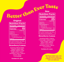 Load image into Gallery viewer, PACK OF 6 Strawberry Lemon Poppi Prebiotic Soda
