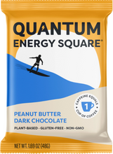Load image into Gallery viewer, Quantum Peanut Butter Dark Chocolate Energy Square
