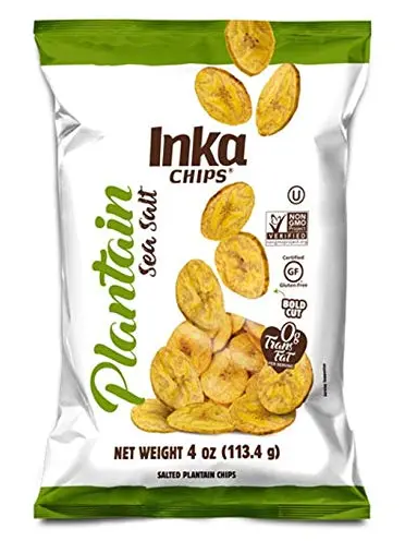 Inka Sea Salt Plantain Chips (Best By 19th October 2023)