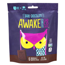 Load image into Gallery viewer, Awake Caffeinated Dark Chocolate Bites (Pack of 6)
