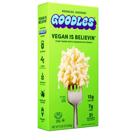 Goodles Vegan is Believin' Mac and Cheese (Best By 7th March 2024)