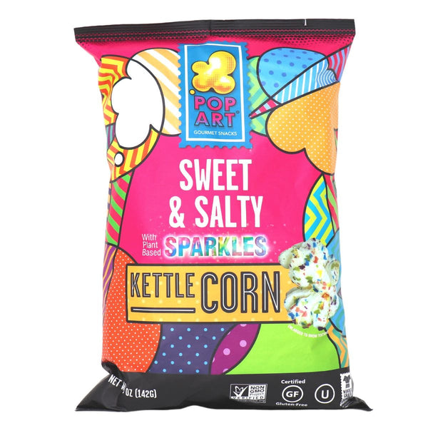 Sweet and Salty Kettlecorn with Sparkles by Pop Art Snacks