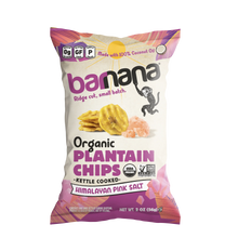 Load image into Gallery viewer, Barnana Organic Plantain Chips with Himalayan Pink Salt
