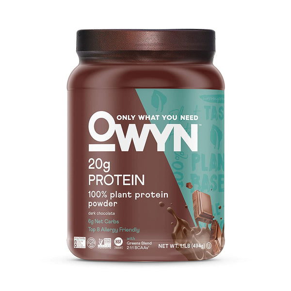 OWYN Dark Chocolate Vegan Protein Powder