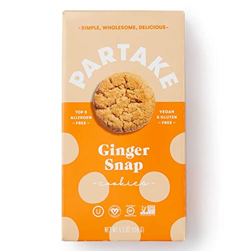 Partake Foods Ginger Snap Cookies