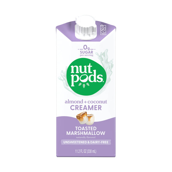 Nutpods Toasted Marshmallow Unsweetened Almond + Coconut Creamer (Best By 10/4/23)