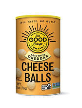 Load image into Gallery viewer, The Good Crisp Co. Aged Cheddar Cheese Balls
