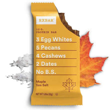 Load image into Gallery viewer, RX Bar Maple Sea Salt (best by May 28 2023)
