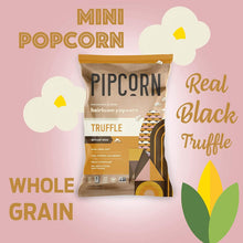 Load image into Gallery viewer, Pipcorn Black Truffle Mini Heirloom Popcorn
