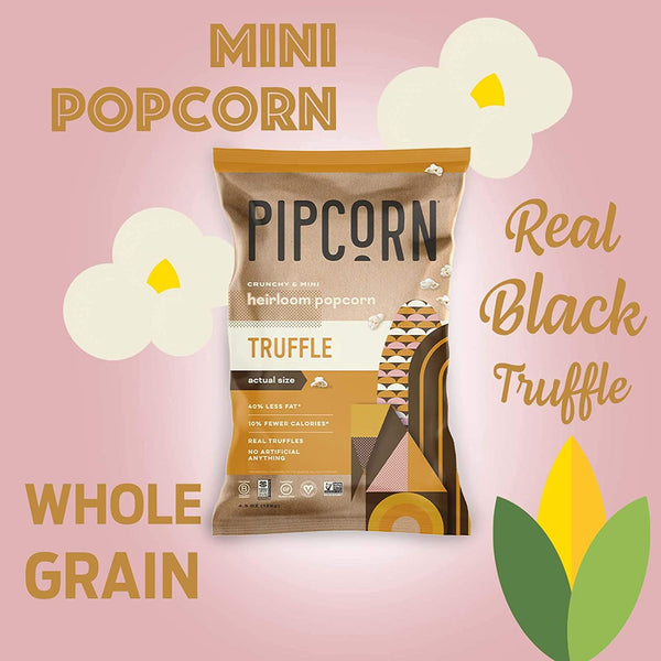 Pipcorn Black Truffle Mini Heirloom Popcorn
