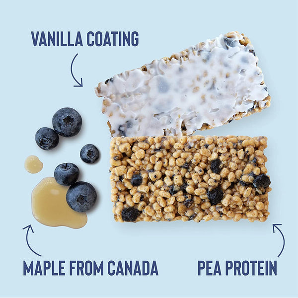 PACK OF 15 Mezcla Canadian Maple Blueberry Vegan Protein Bar