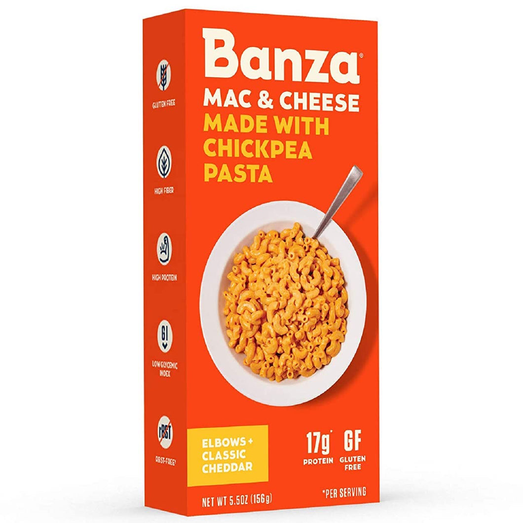 Banza Chickpea Mac and Cheese Classic Cheddar