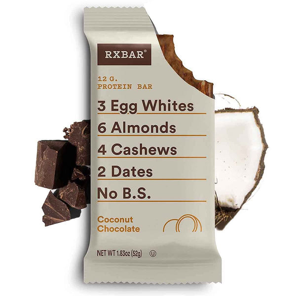 PACK OF 12 RX Bar Coconut Cacao