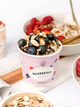 Load image into Gallery viewer, Mylk Labs Cultivated Blueberry and Vermont Maple Instant Oatmeal
