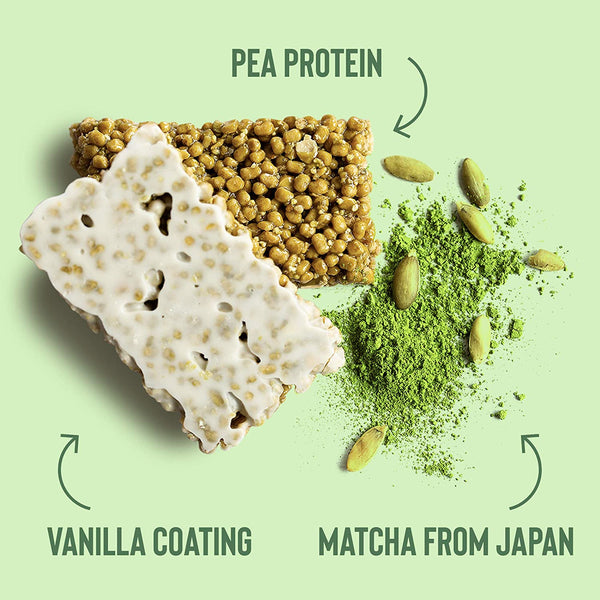 PACK OF 15 Mezcla Japanese Matcha Vanilla Vegan Protein Bar
