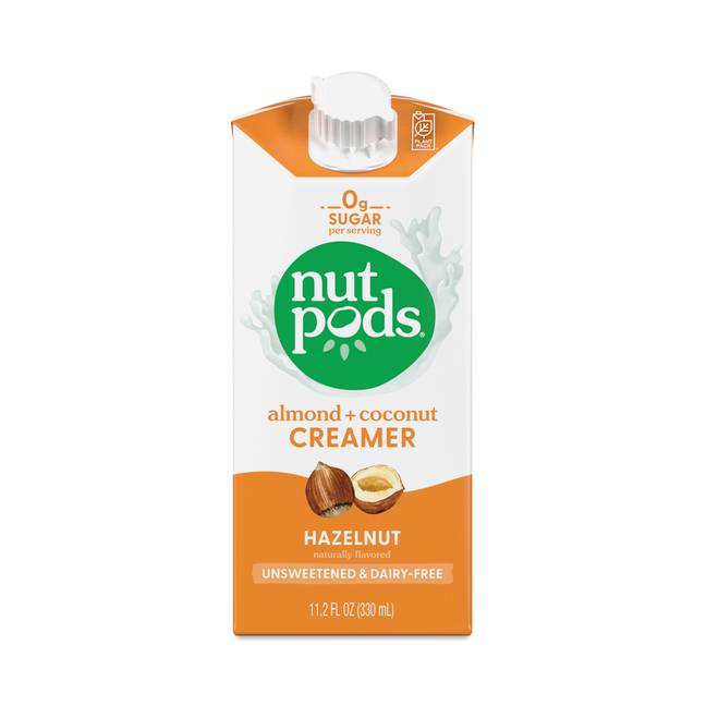 Nutpods Hazelnut Unsweetened Almond + Coconut Creamer