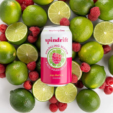Load image into Gallery viewer, Spindrift Raspberry Lime Sparkling Water
