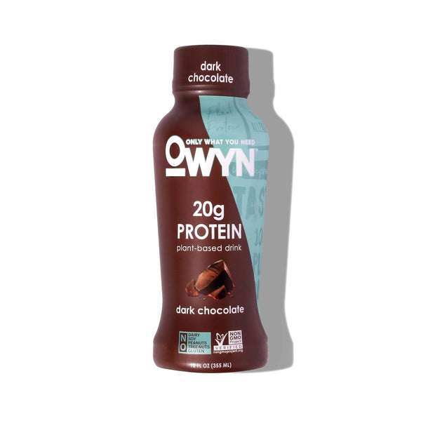 PACK OF 8 OWYN Plant Based Protein Shake Dark Chocolate