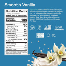 Load image into Gallery viewer, PACK OF 8 OWYN Plant Based Protein Shake Smooth Vanilla
