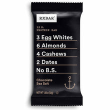 Load image into Gallery viewer, PACK OF 12 RX Bar Dark Chocolate Sea Salt
