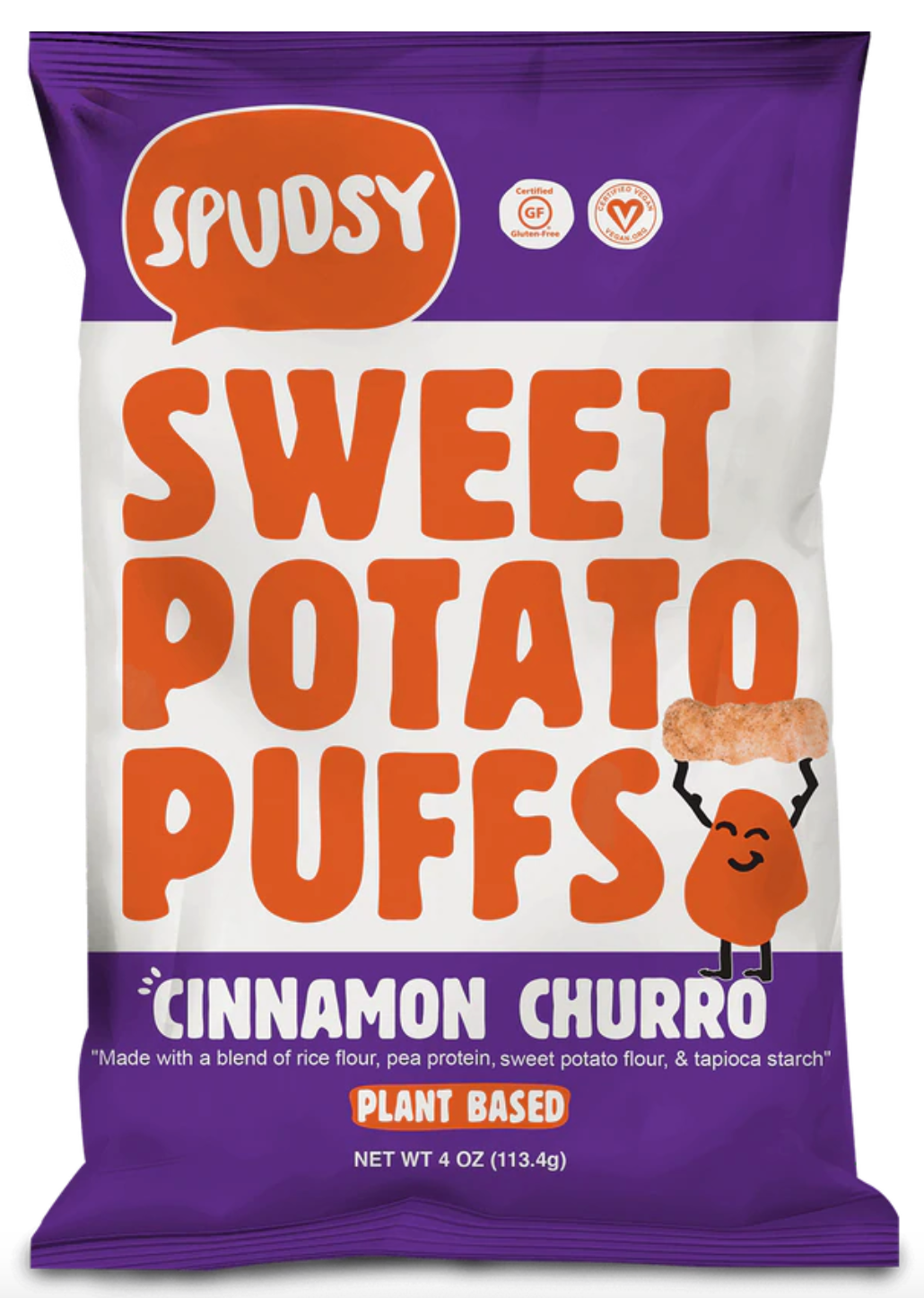 Spudsy Cinnamon Churro Sweet Potato Puffs