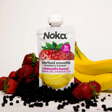 Load image into Gallery viewer, Noka Strawberry Banana, Superfood Smoothie + Immunity Boost
