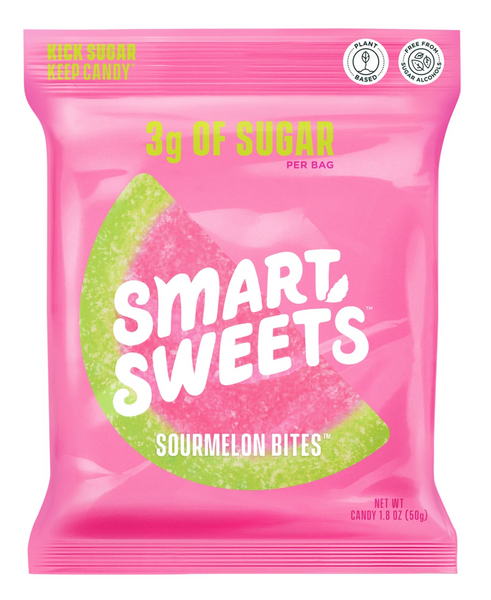 PACK OF 12 Smartsweets Sourmelon Bites
